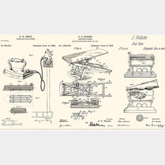 Press On - Pressed Patents Parchment Panel Primary Image