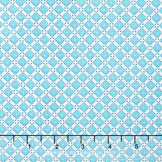 Dainty Darling - Dainty Diamond Aqua Yardage