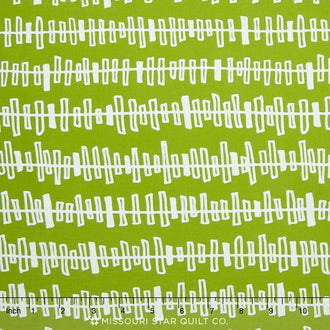 Blueberry Park - Cool Lime Clothesline Yardage