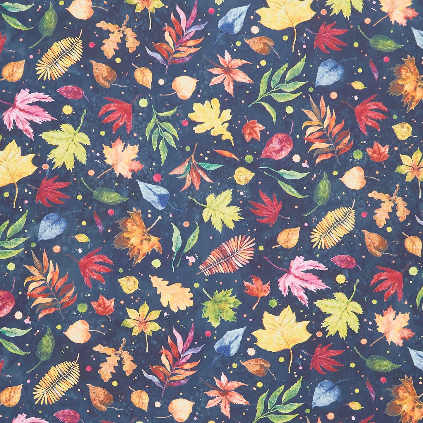 Floribunda - Falling For You Midnight Yardage Primary Image