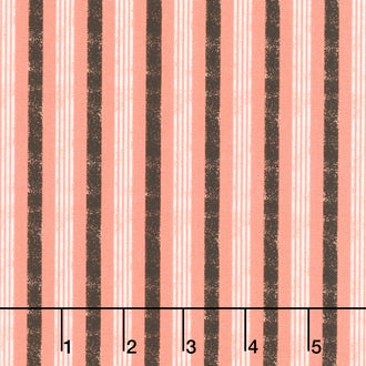 Hey Boo - Boougie Stripe Soft Pumpkin Yardage