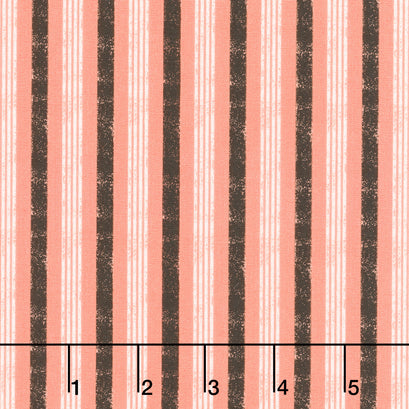 Hey Boo - Boougie Stripe Soft Pumpkin Yardage