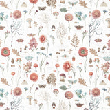 Season's Study - Floral and Foliage Cream Yardage Primary Image