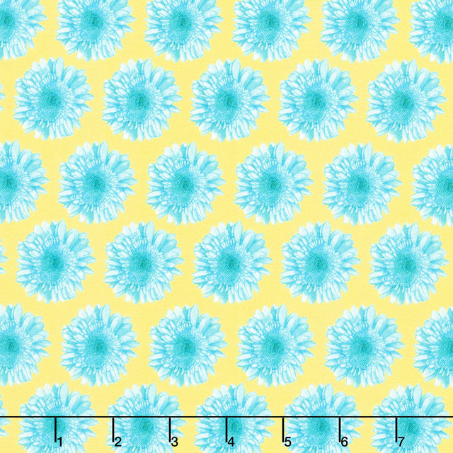 Spring Dreams - Mod Daisy Sunshine Yardage Primary Image