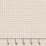 Farmhouse Flannels III - Small Check Cream Yardage Primary Image