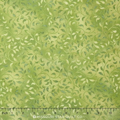 Wilmington Essentials - Climbing Vine Leafy Green Yardage