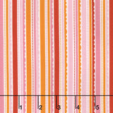 Happy Day - Happy Stripes Pink Yardage