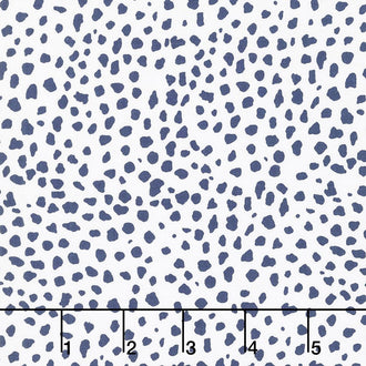 Safari Party - Safari Animal Print Blue Yardage