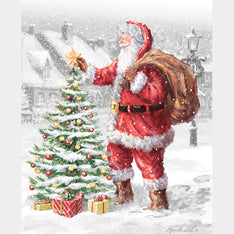 Christmas Wishes (Riley Blake) - Santa's Tree Multi Panel Primary Image