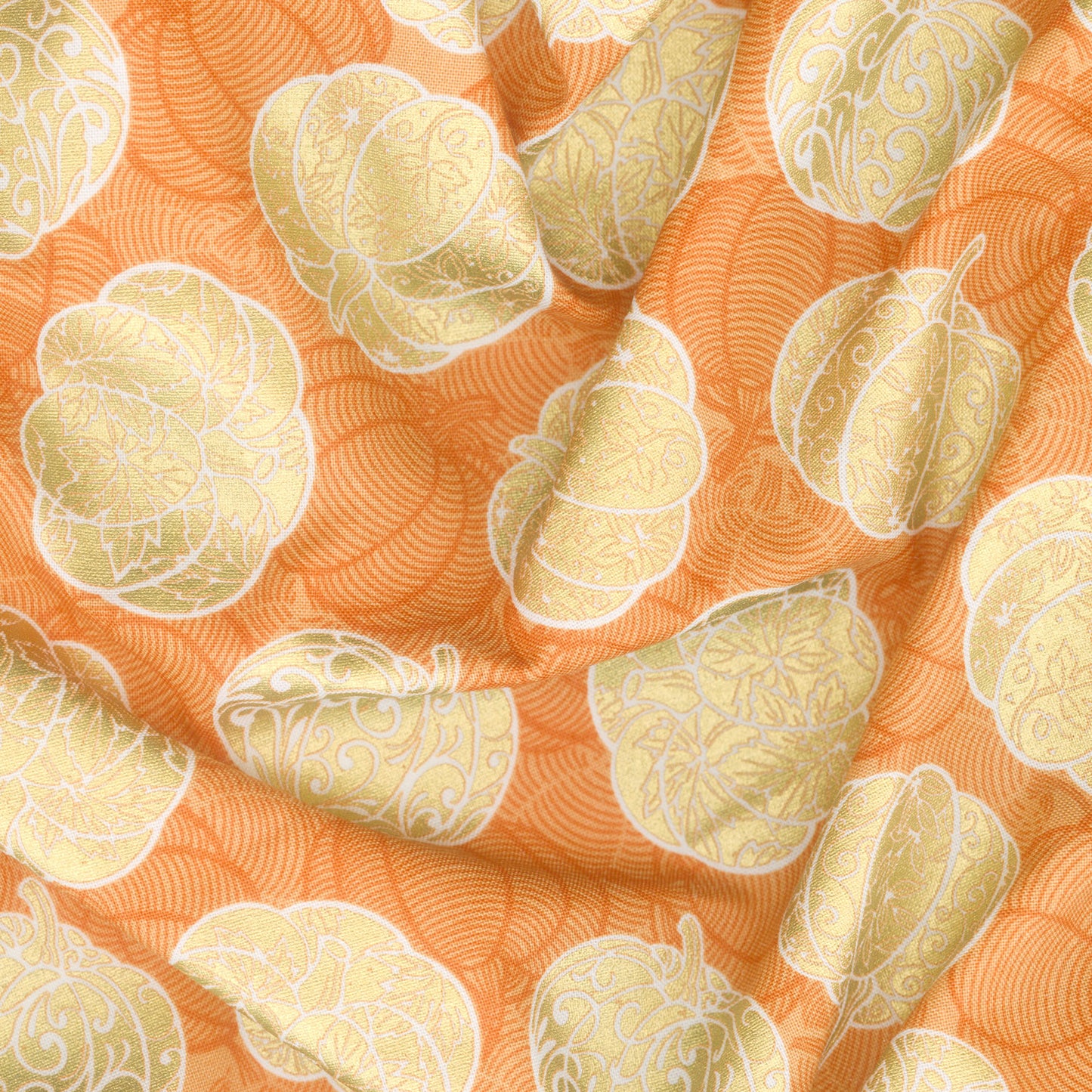 Sweet Pumpkin Spice - Pumpkins Orange Yardage Alternative View #1