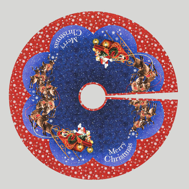 'Twas the Night Before Christmas Tree Skirt Kit Primary Image