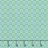 Willoughby - Geo Turquoise Yardage Primary Image