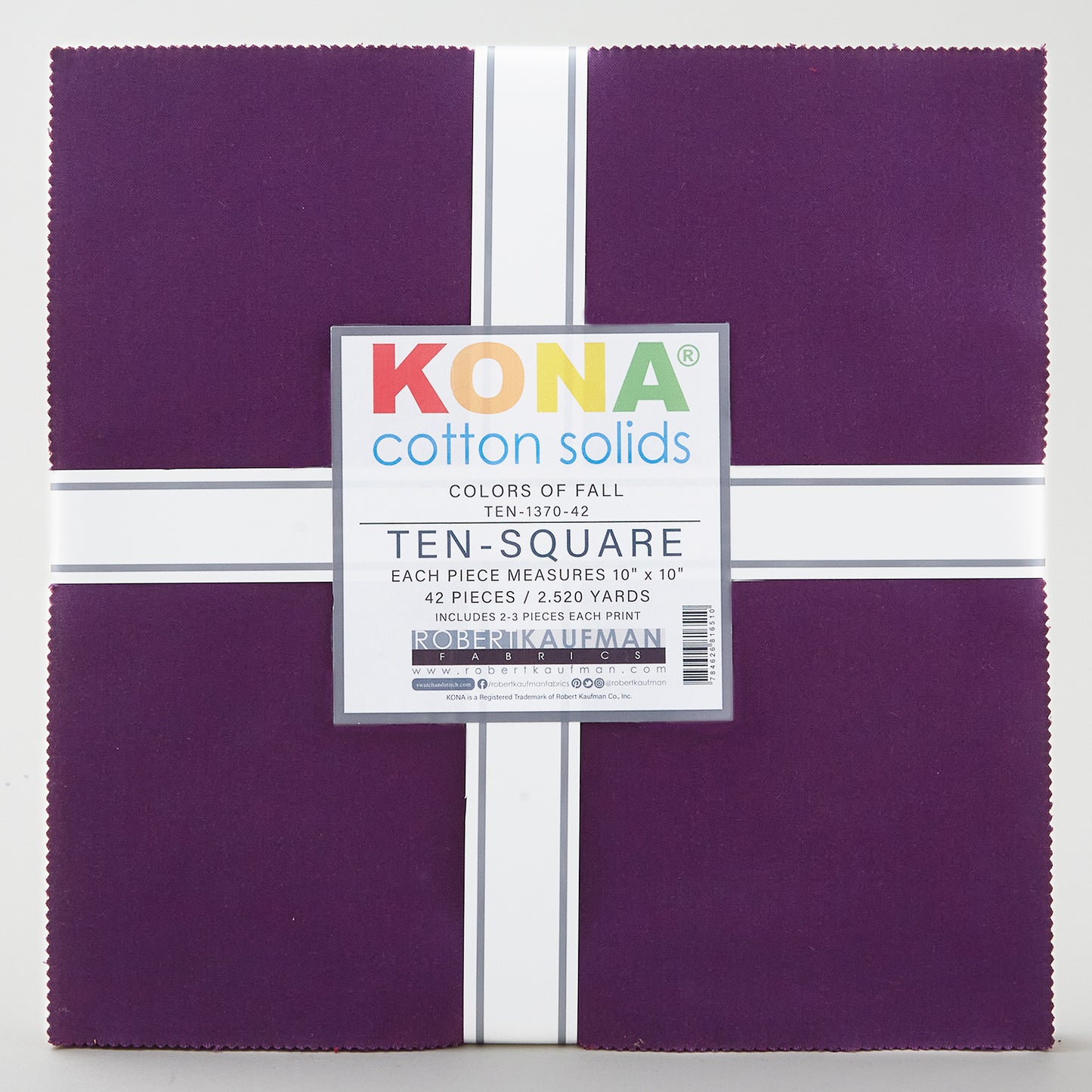 Kona Cotton - Colors Of Fall Ten Squares Do not publish till 8/15 Alternative View #1