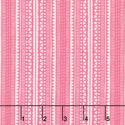 Safari Party - Safari Geometric Pink Yardage