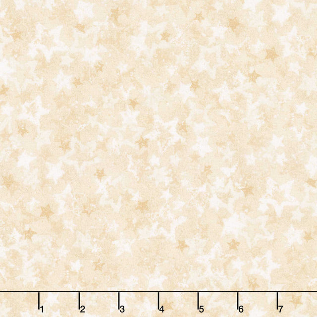 Star Of Wonder, Star Of Light - Heavenly Star Cream Yardage Primary Image