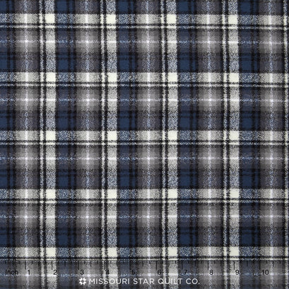 Mammoth Flannel - Plaid Ash Yardage