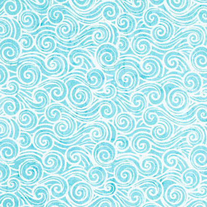 Tonga Batiks - Surfside Swirls Coast Yardage