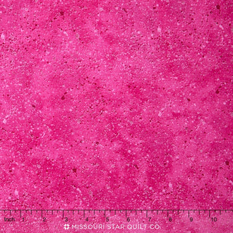 Wilmington Essentials - Pinking of You Spatter Texture Magenta Yardage