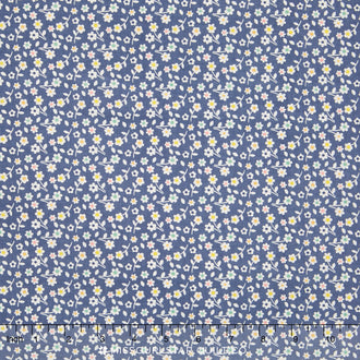 A Beautiful Thing - Floral Navy Yardage