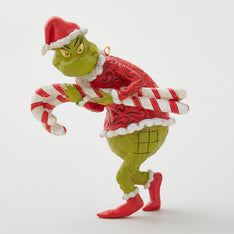 Jim Shore Dr. Seuss Grinch Candy Canes Ornament Primary Image