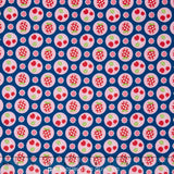 Flutterberry - Berries Navy Yardage