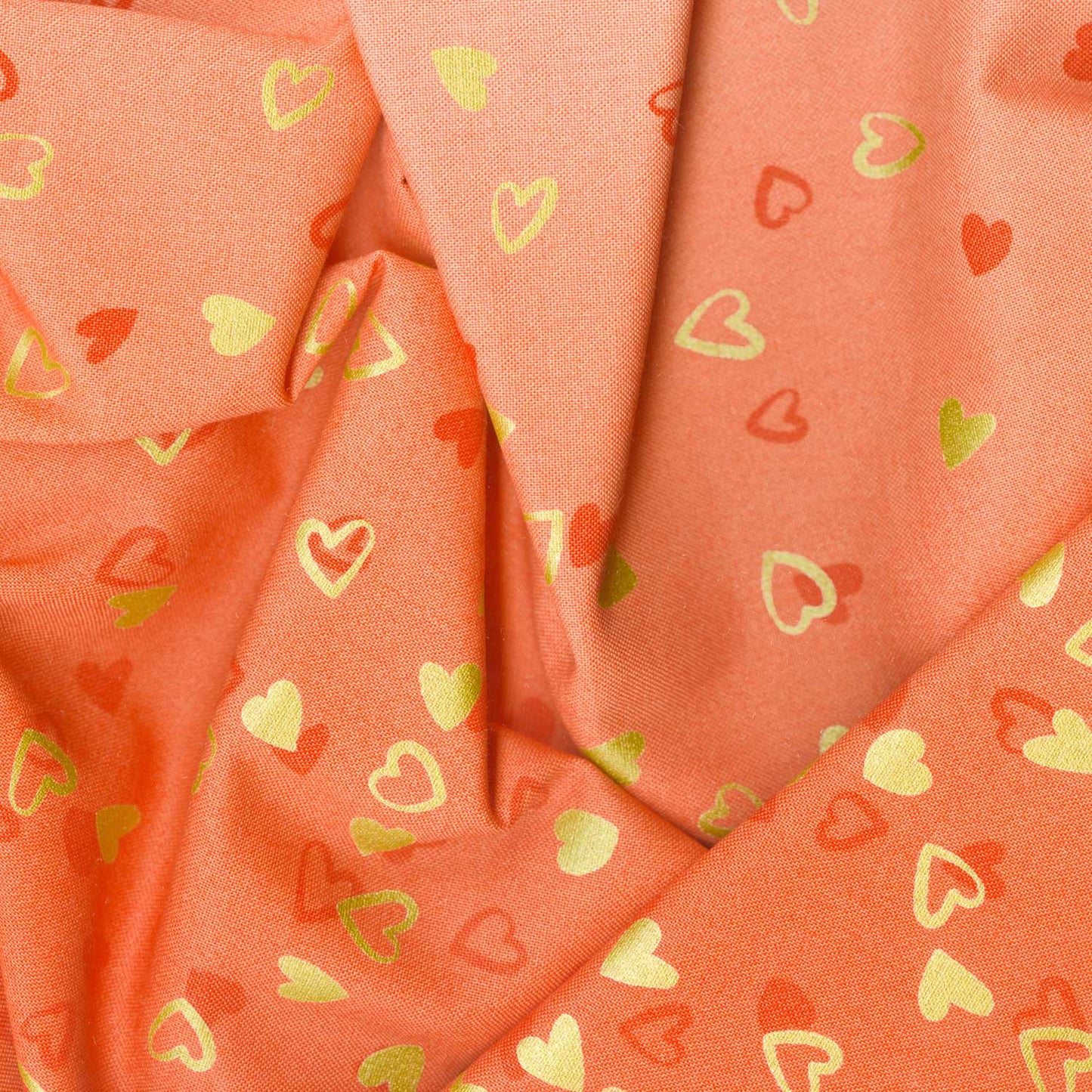 I Heart Ombre - Heart Ombre Tangerine Yardage Alternative View #1