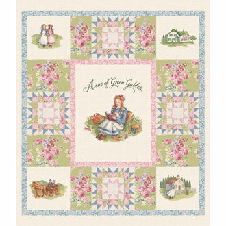 Anne of Green Gables - Anne Cream Digitally Printed Panel