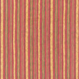 Star Of Wonder, Star Of Light - Scroll Stripe Red Yardage Primary Image