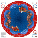 'Twas the Night Before Christmas - Tree Skirt Indigo Multi Panel Primary Image