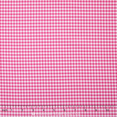 Carolina Gingham - 1/8" Woven Check Fuchsia Yardage