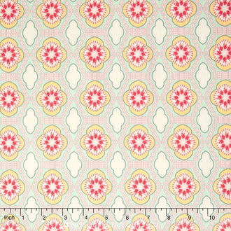 Chatsworth - Tile Mint Yardage