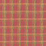 Star Of Wonder, Star Of Light - Plaid Red Yardage Primary Image