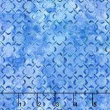 Artisan Batiks - Daisy's Garden 3 Trellis Blue Yardage