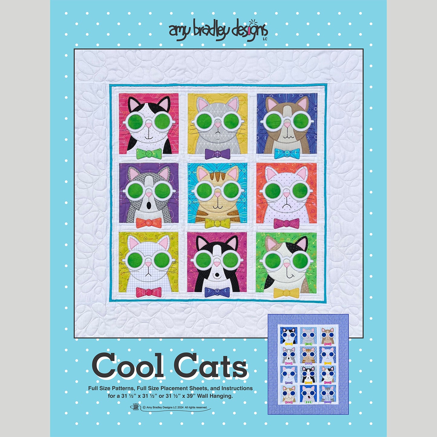 Cool Cats Quilt Pattern