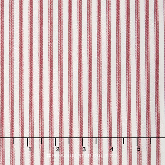 Anne of Green Gables - Anne Ticking Pink Yardage