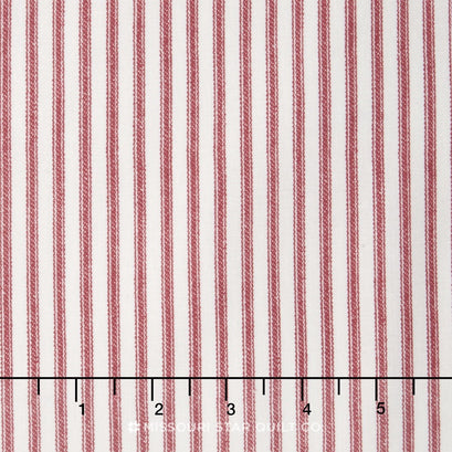 Anne of Green Gables - Anne Ticking Pink Yardage