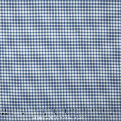 Carolina Gingham - 1/8" Woven Check Denim Yardage