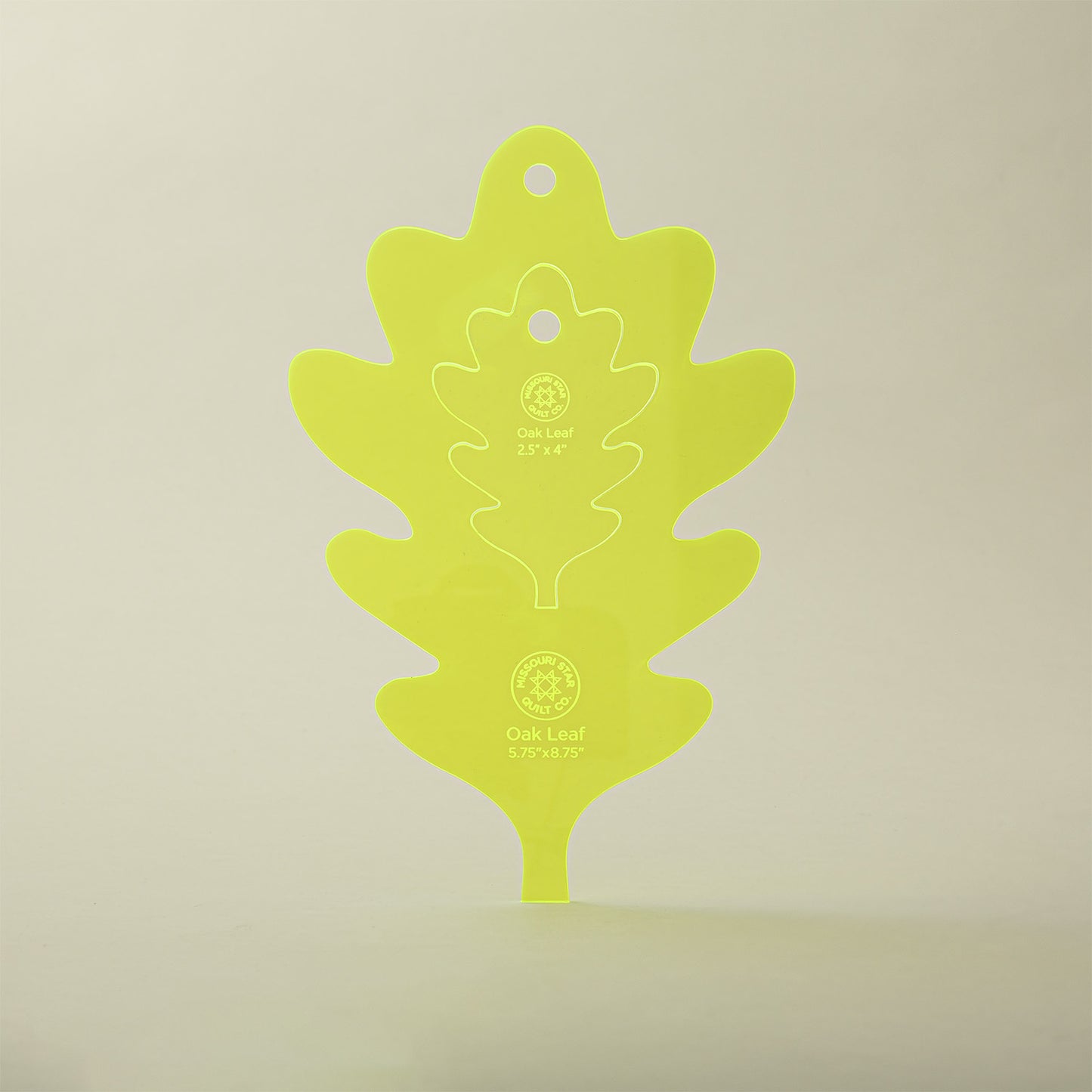 Missouri Star Oak Leaf Nesting Templates Primary Image