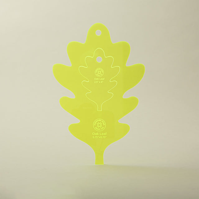 Missouri Star Oak Leaf Nesting Templates Primary Image