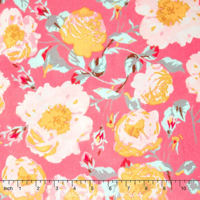 Chatsworth - Main Coral Flannel Yardage