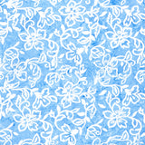 Tonga Batiks - Bluebell - Whimsey Flower Delft Yardage Primary Image