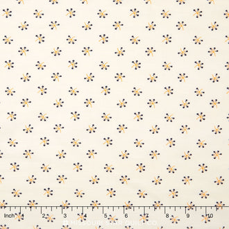 Cheddar and Indigo - Wish Cream Yardage