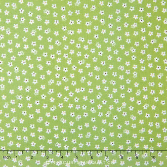 Calico Days - Daisy Green Yardage