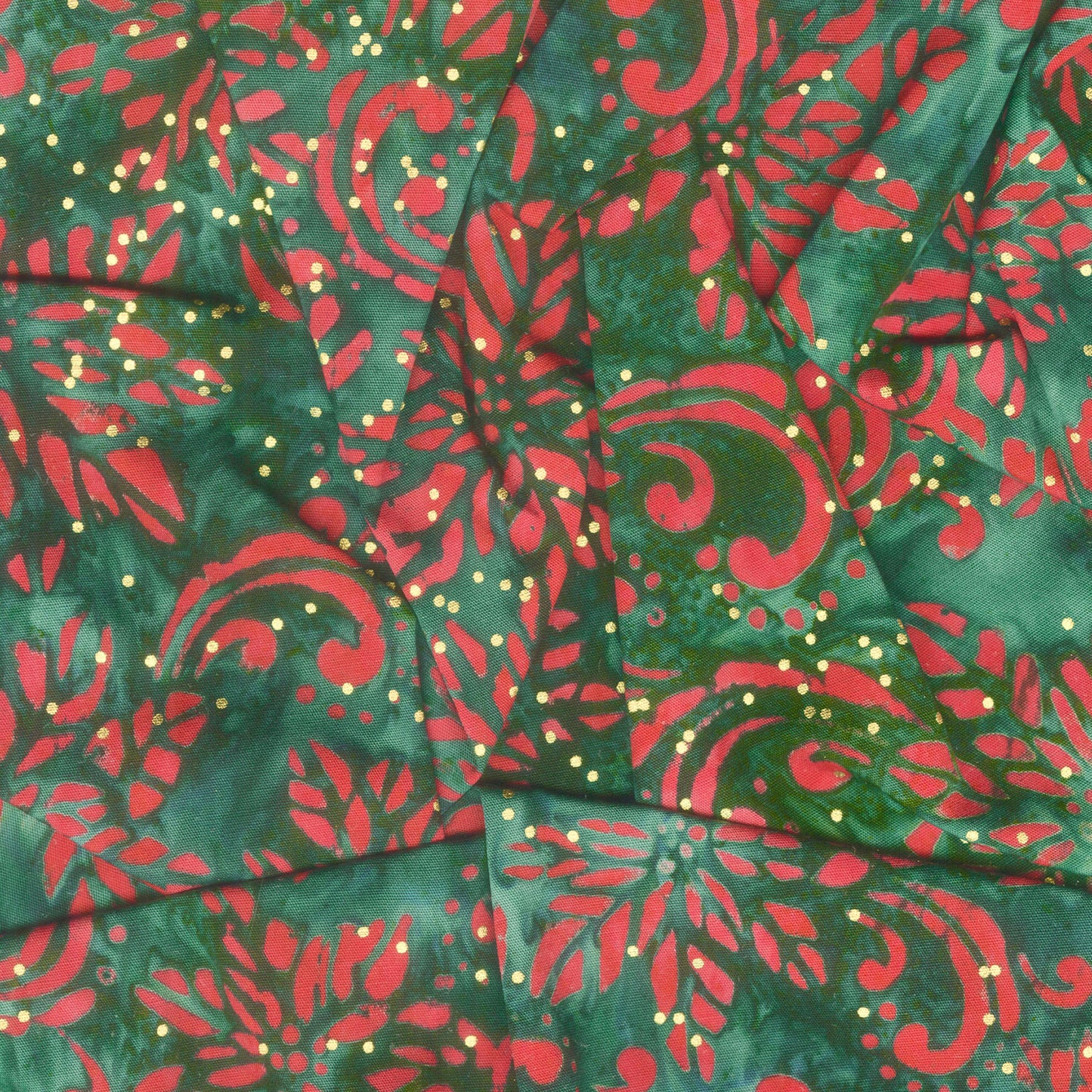 Artisan Batiks - Joyful Holidays - Poinsettias Holiday Yardage Alternative View #1