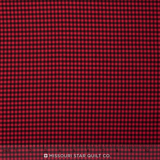 Carolina Gingham - 1/8" Woven Check Scarlet Yardage