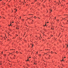 Celebrate Seuss! - Seuss Tonal Red Yardage