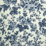 Belcourt - Tonal Florals Dusty Blue Yardage