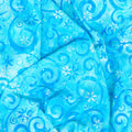 Artisan Batiks - Snowscape Swirls Breeze Metallic Yardage