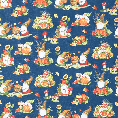 Gnome-kin Patch - Gnomes Navy Yardage