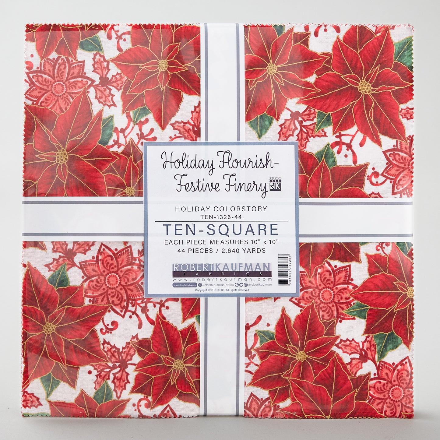 Holiday Flourish - Festive Finery Holiday Colorstory Ten Squares Alternative View #1